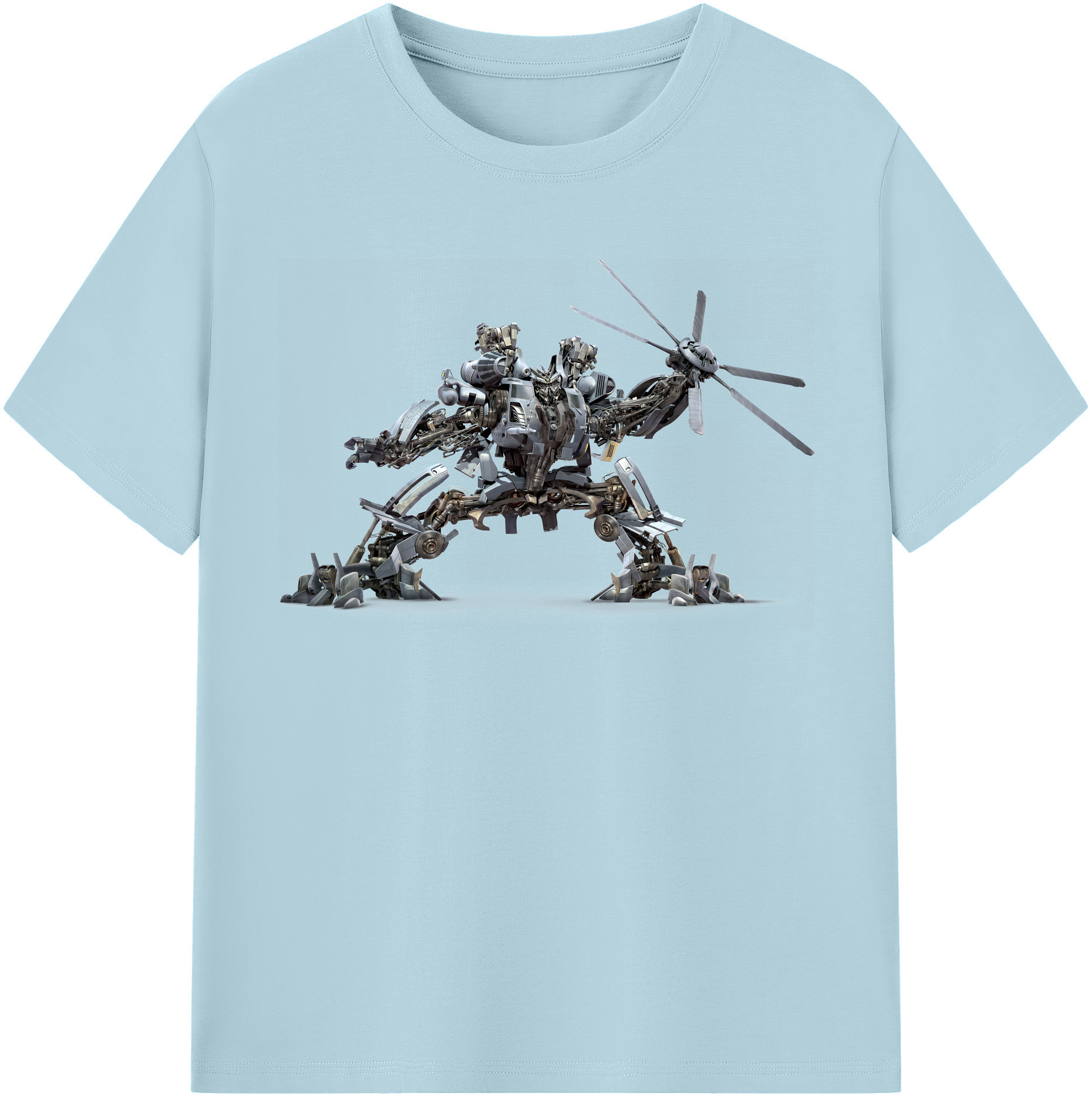 （画像用） Transformers トランスフォーマー 綿100％半袖Tシャツ（フロントプリント）